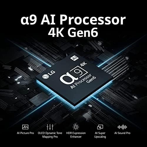 LG C3 OLED evo 42-Inch 4K Smart TV – AI-Powered, Alexa Built-in, Gaming, 120Hz 8