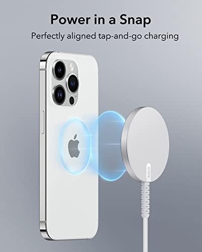 ESR HaloLock Mini Wireless Charger, MagSafe-Compatible Charger Compatible 2
