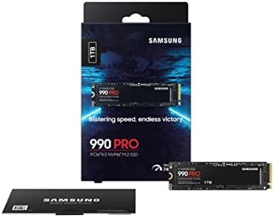 Samsung 990 PRO Series – 1TB PCIe Gen4. X4 NVMe 2.0c – M.2 Internal SSD 11