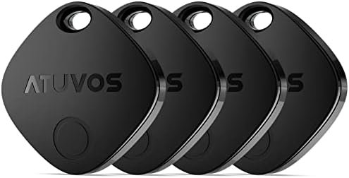 ATUVOS Key Finder, Bluetooth Tracker Works with Apple Find My (iOS only), IP67