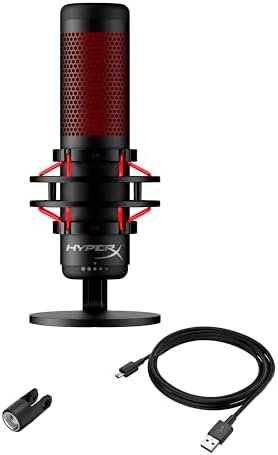 HyperX QuadCast – USB Condenser Gaming Microphone, for PC, PS4, PS5 and Mac 6