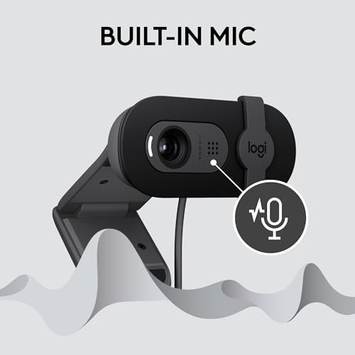 Logitech Brio 101 Full HD 1080p Webcam Made for Meetings and Works 5