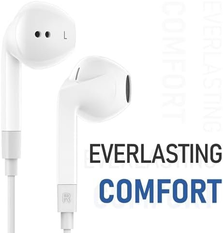 LUDOS FEROX USB C Headphones, 5 Years Warranty, USB-C Earbuds for iPhone 15 Pro 5
