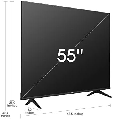 Hisense 55A68H – 55 inch Smart Ultra HD 4K Dolby Vision HDR10 Google TV 6