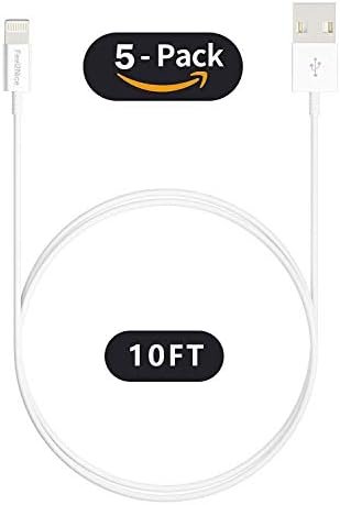iPhone Charger Fast Charging[Apple MFi Certified] 5pack 10FT Long Lightning 4