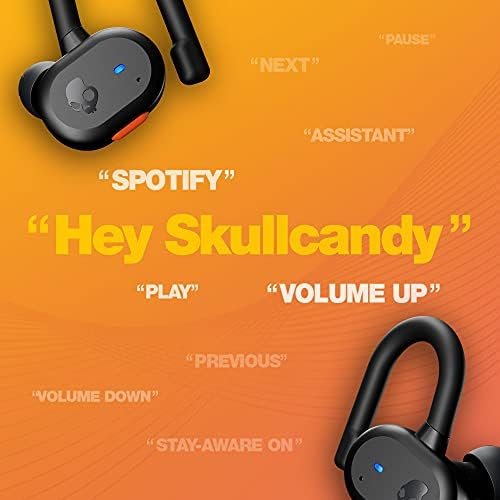 Skullcandy Push Active In-Ear Wireless Earbuds, 43 Hr Battery, Skull-iQ, Alexa 4