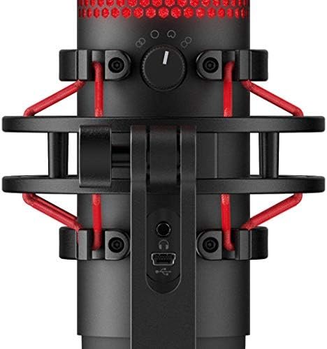 HyperX QuadCast – USB Condenser Gaming Microphone, for PC, PS4, PS5 and Mac 8