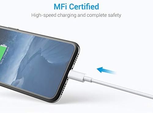 Lightning Cable MFi Certified – iPhone Charger 3Pack 6FT Lightning to USB A 2