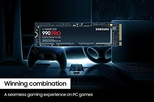 Samsung 990 PRO Series – 2TB PCIe Gen4. X4 NVMe 2.0c – M.2 Internal SSD 4