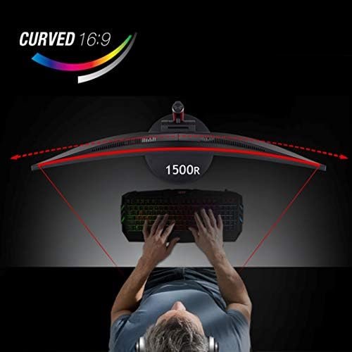 Nitro by Acer 27″ Full HD 1920 x 1080 1500R Curve PC Gaming Monitor | AMD 5