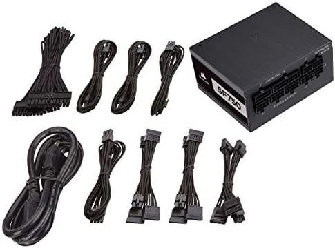 Corsair SF Series, SF750, 750 Watt, SFX, 80+ Platinum Certified, Fully Modular 4
