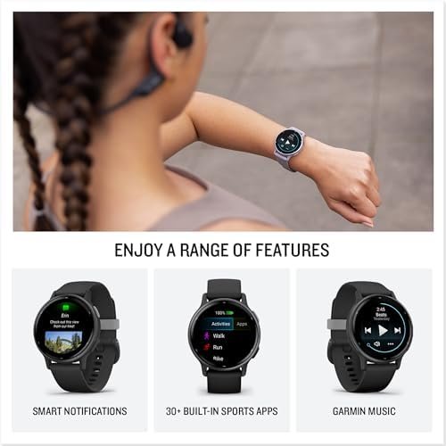 Garmin vívoactive 5, Health and Fitness GPS Smartwatch, AMOLED Display 6