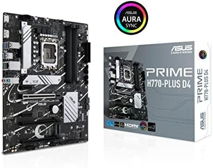 ASUS Prime H770-PLUS D4 Intel® H770(13th and 12th Gen) LGA 1700 ATX Motherboard 2