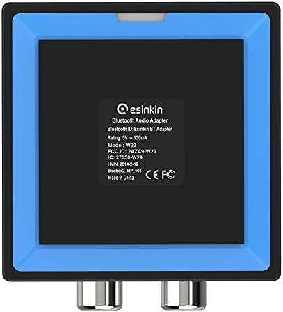 Bluetooth Audio Adapter for Music Streaming Sound System, esinkin W29-us 8