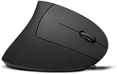 Anker® Vertical Ergonomic Optical Mouse, Wired, USB, 5 Buttons – Black 4