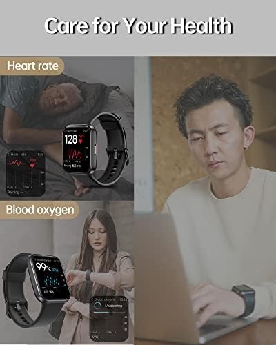 VRPEFIT Smart Watch for Men and Women[Answer/Make Call], 1.7/” Touchscreen 3