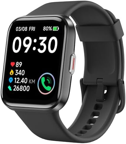 VRPEFIT Smart Watch for Men and Women[Answer/Make Call], 1.7/” Touchscreen