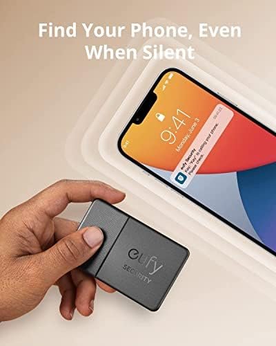 eufy Security by Anker SmartTrack Card (Black, 1-Pack), Works 5