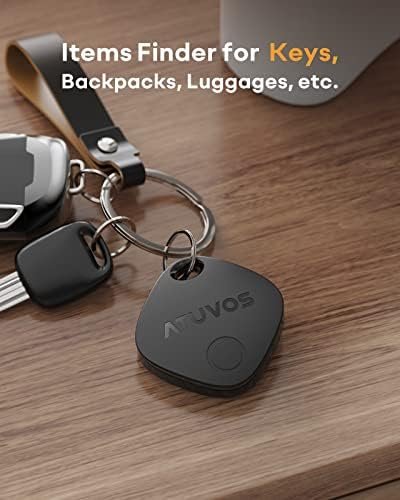 ATUVOS Key Finder, Bluetooth Tracker Works with Apple Find My (iOS only), IP67 6