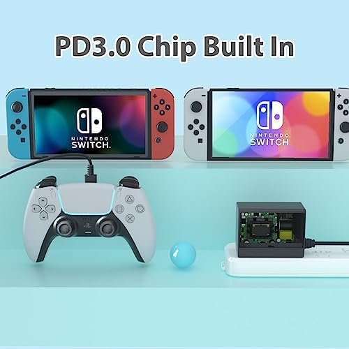 Switch Charger for Nintendo Switch, AC Power Adapter with 5Ft Charger 5