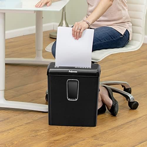 Fellowes PowerShred P-30C 6 Sheet Cross-Cut Deskside Paper Shredder for The Home 8