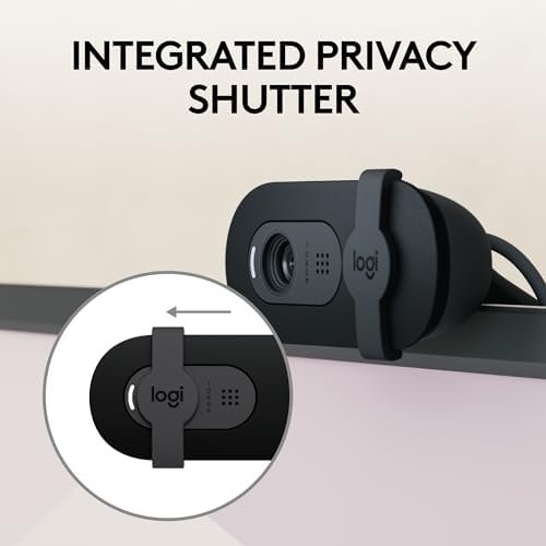 Logitech Brio 101 Full HD 1080p Webcam Made for Meetings and Works 4