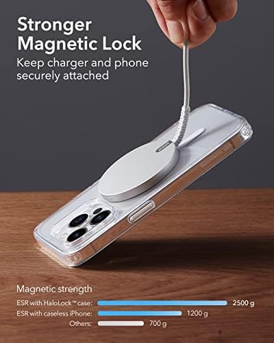 ESR HaloLock Mini Wireless Charger, MagSafe-Compatible Charger Compatible 4