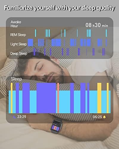 VRPEFIT Smart Watch for Men and Women[Answer/Make Call], 1.7/” Touchscreen 4