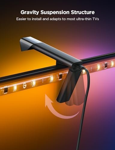 Govee TV Backlight 3 Lite with Fish-Eye Correction Function Sync to 55-65 Inch 4