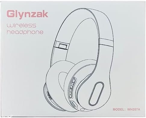 Glynzak Wireless Headphones Over Ear 65H Playtime HiFi Stereo Headset 10