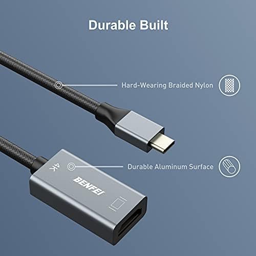 BENFEI USB C to HDMI Adapter (4K@60Hz), USB Type-C to HDMI Adapter 6