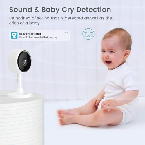 Indoor Camera, litokam Cameras for Home Security with Night Vision, Pet Camera 5