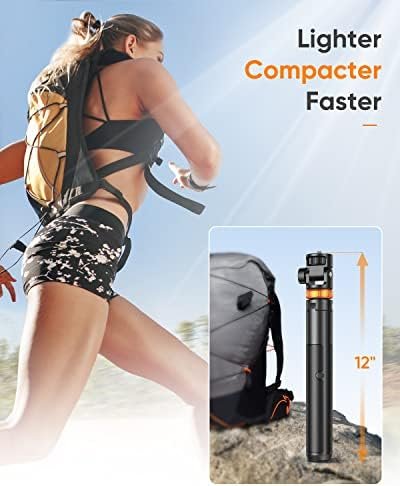 Newest 62″ Phone Tripod, EUCOS Tripod for iPhone & Selfie Stick Tripod 5