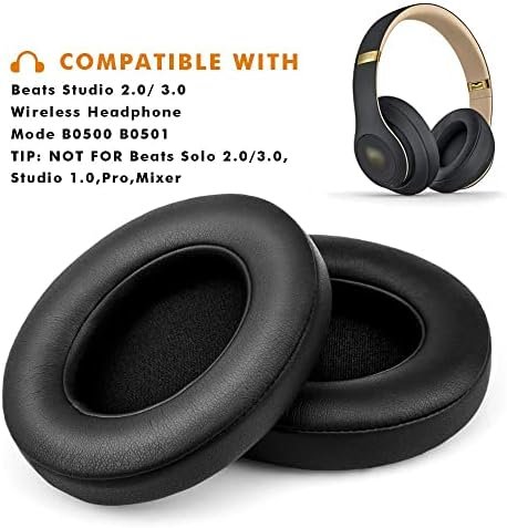 HiFan Replacement Ear Pads for Beats Studio 2.0 & 3.0 Wired/Wireless 9