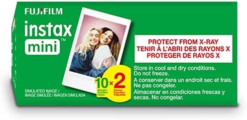 Fujifilm Instax Mini Instant Film Twin Pack (White), 20 photos 4