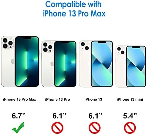 JETech Case for iPhone 13 Pro Max 6.7-Inch, Non-Yellowing Shockproof Phone 2