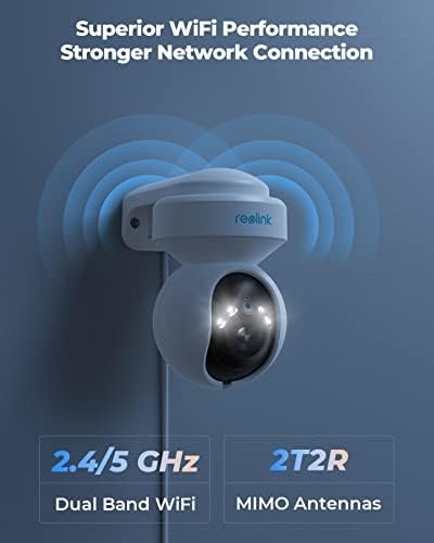 REOLINK E1 Outdoor Plug-in WiFi Security Camera, 5MP HD PTZ Camera for Home 6
