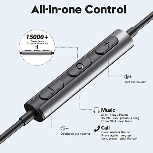 BENEWY USB C Headphones USB C Earphones 4