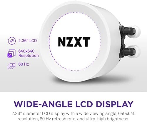NZXT Kraken Elite RGB 360 – RL-KR36E-W1 – 360mm AIO CPU Liquid Cooler 3