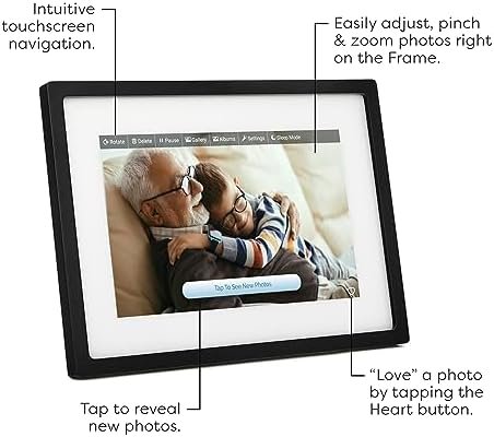 Skylight Digital Picture Frame: WiFi Enabled with Load from Phone Capability 7