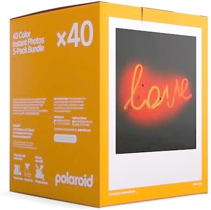 Polaroid Instant Color I-Type Film – 40x Film Pack (40 Photos) 2