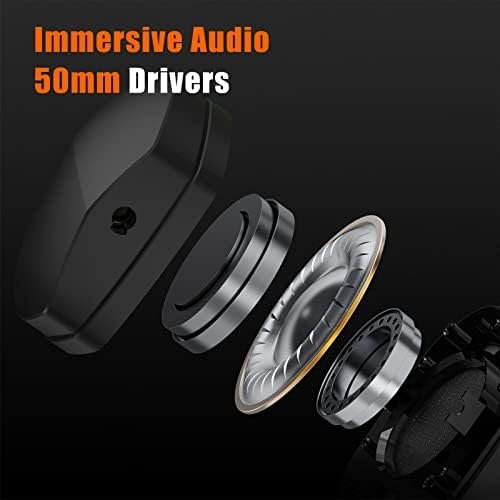 NUBWO G06 Dual Wireless Gaming Headset with Microphone for PS5, PS4, PC, Mobile 5
