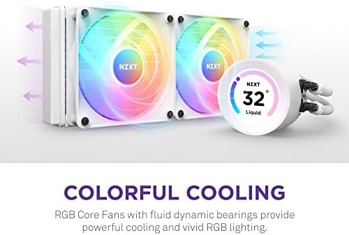 NZXT Kraken Elite RGB 360 – RL-KR36E-W1 – 360mm AIO CPU Liquid Cooler 5