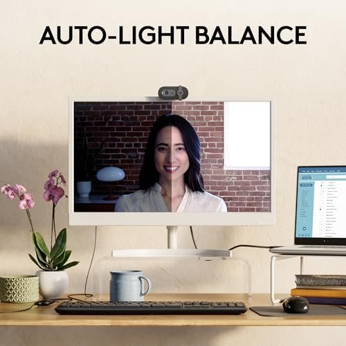 Logitech Brio 101 Full HD 1080p Webcam Made for Meetings and Works 3