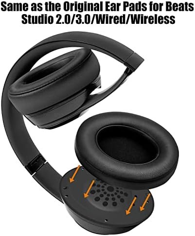 HiFan Replacement Ear Pads for Beats Studio 2.0 & 3.0 Wired/Wireless 3