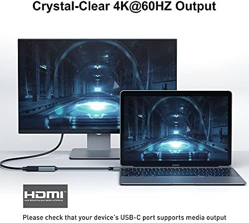 BENFEI USB C to HDMI Adapter (4K@60Hz), USB Type-C to HDMI Adapter 2
