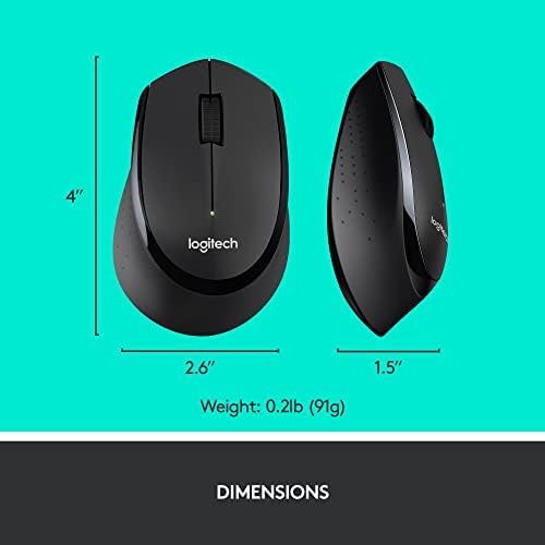 Logitech MK345 Wireless Combo Full-Sized Keyboard 9