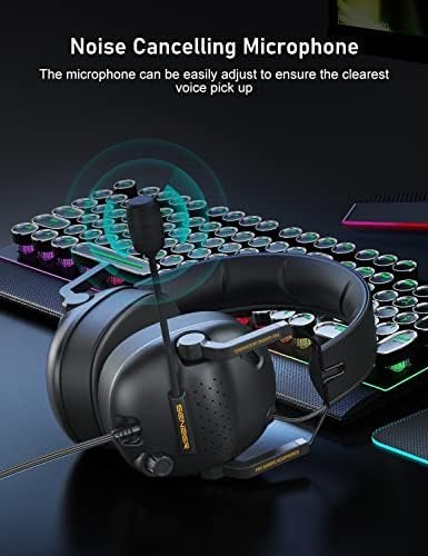 SENZER SG500 Surround Sound Pro Gaming Headset 6