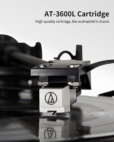 ANGELS HORN Vinyl Record Player, Hi-Fi System Bluetooth Turntable Players 2