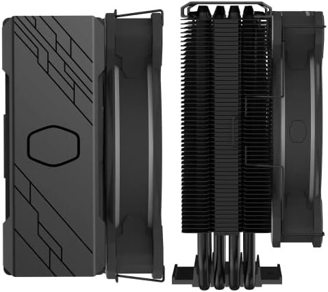 Cooler Master Hyper 212 Halo Black CPU Air Cooler, MF120 Halo² Fan, Dual Loop 14